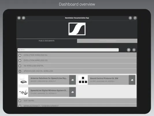 Sennheiser Documentation App android App screenshot 4